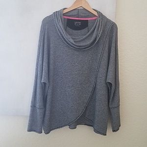 Calvin Klein performance overlay top